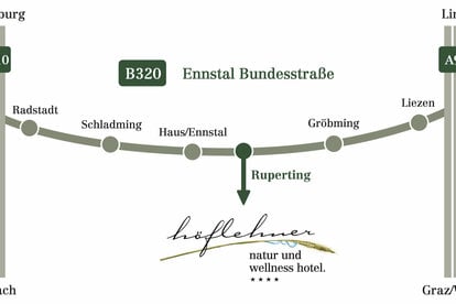 Hogyan juthat el szállodánkba Schladming közelében?