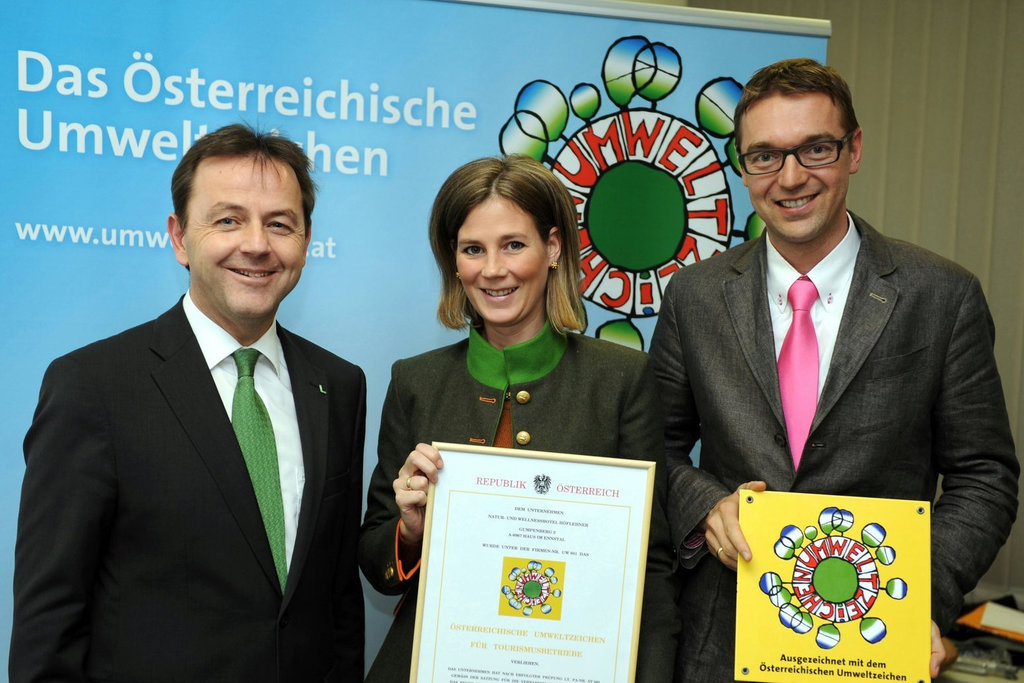 Niki Berlakovic, Katrin and Gerhard Höflehner