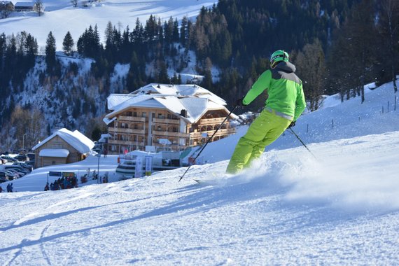 hotel direkt an der piste