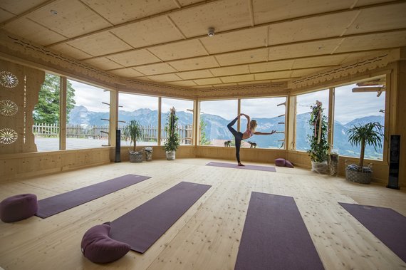 Yoga im Yogahaus