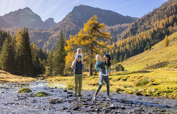 Familienwanderung Gumpental