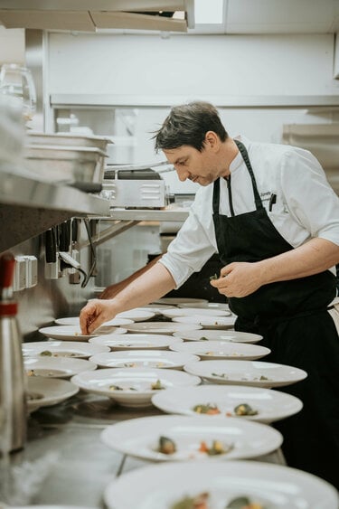 Küchenchef Christian Spreitz