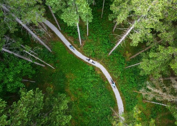 Singletrack Haus-Aich