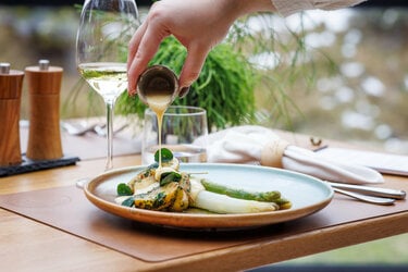 Spargel mit Sauce Hollandaise