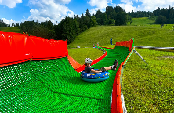 Tubing Bahn im Wollis Kids Park