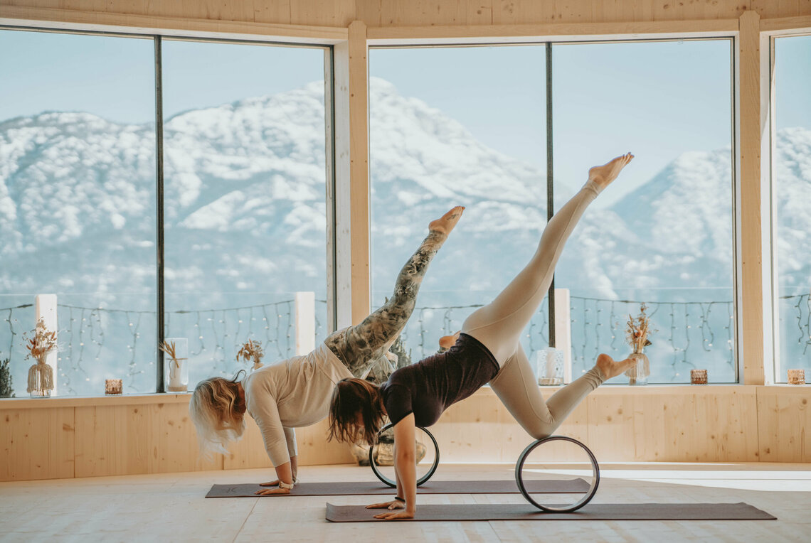 Yoga mit dem Yogawheel