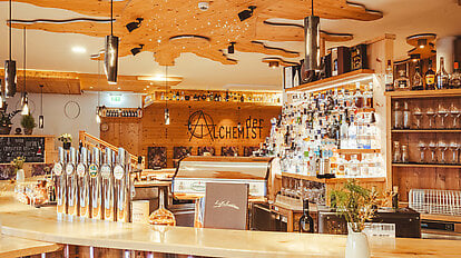 Hausbar Der Alchemist im Natur- und Wellnesshotel Höflehner