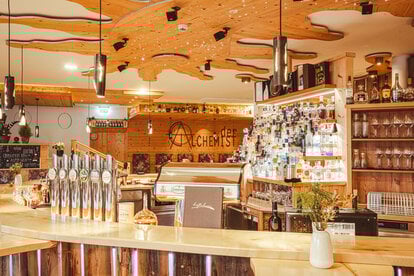 Hausbar Der Alchemist im Natur- und Wellnesshotel Höflehner