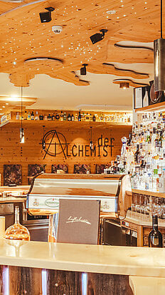 Hausbar Der Alchemist im Natur- und Wellnesshotel Höflehner