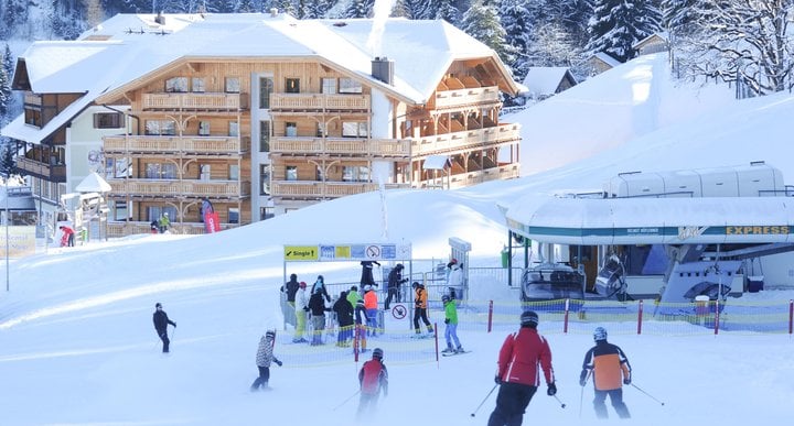 Skifahren Skiurlaub bei Schladming, Wellnesshotel Höflehner